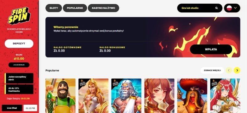 Fireball casino in Poland